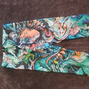 BlackMilk Sketches of a Merman Leggings